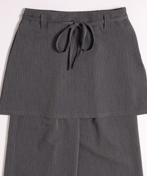 MUHET（ミュエータ） スラックス パンツ 「set item」skirt ＆ easy