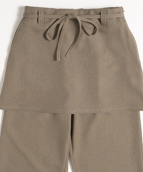 MUHET（ミュエータ） スラックス パンツ 「set item」skirt ＆ easy