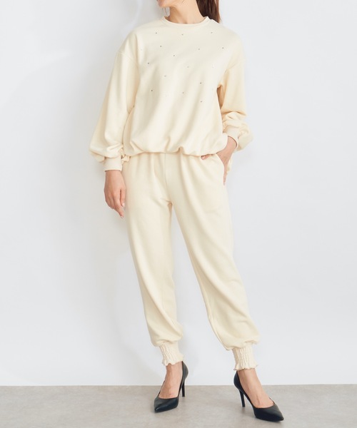 「Emma Taylor」 スウェットカットソー FREE ネイビー レディース_画像3