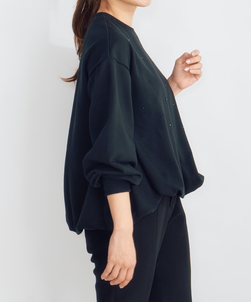 「Emma Taylor」 スウェットカットソー FREE ネイビー レディース_画像8