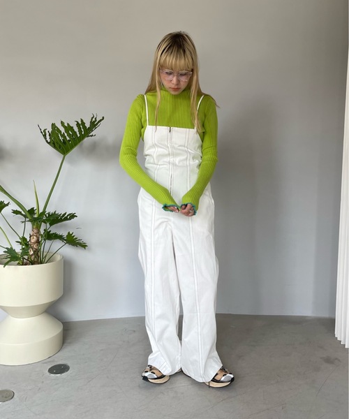 「SANSeLF」 長袖ニット FREE ブラック レディース_画像5