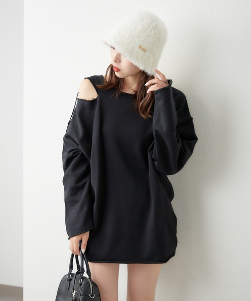 「Chico」 スウェットカットソー FREE グレー レディース_画像10