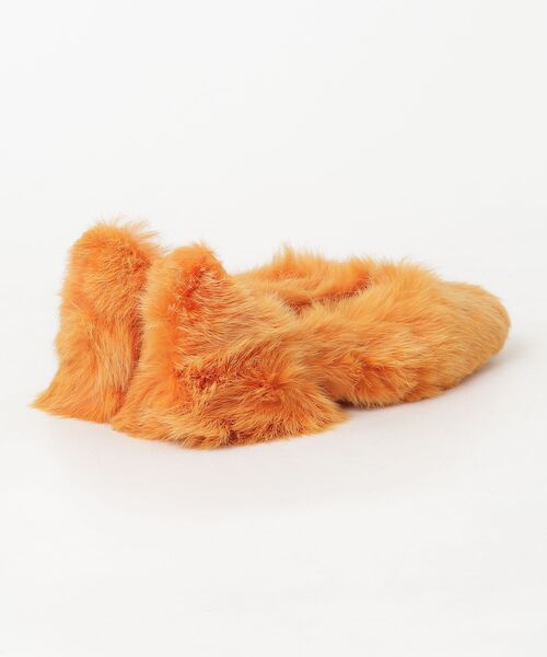 「MAISON EUREKA」 シューズ 37 オレンジ レディース_画像2