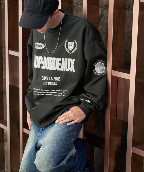 「ddp」 スウェットカットソー M アッシュグレー メンズ_画像4