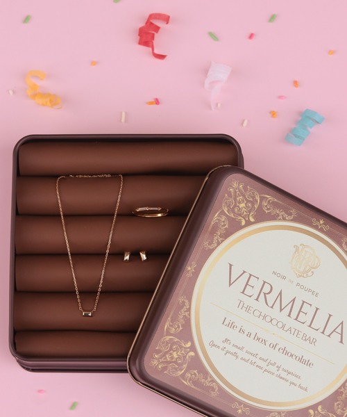 指輪 リング K18vermeil チョコレートリング レディース メンズの画像