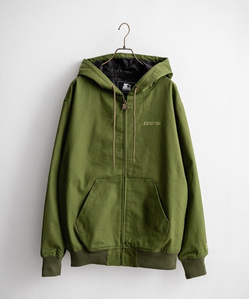 「STARTER BLACK LABEL」 ブルゾン X-LARGE ブラウン メンズ_画像4