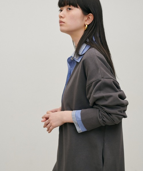 LARUTA（ラルータ） ワンピース 「LARUTA」ポロスウェットカットソー