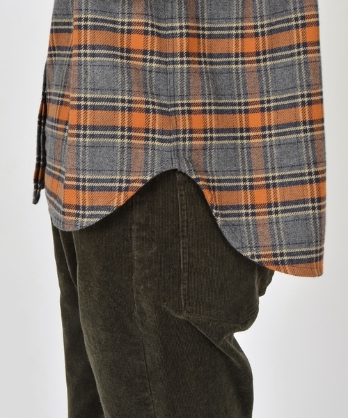 「liflattie ships」 長袖ブラウス SMALL グレー レディース_画像4