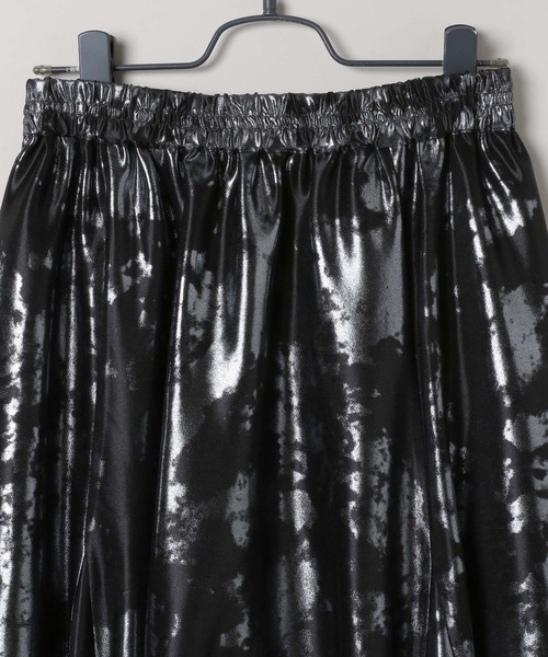 「JEANASIS」 フレアスカート FREE シルバー レディース_画像8