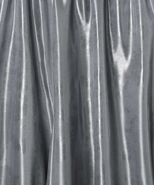 「JEANASIS」 フレアスカート FREE シルバー レディース_画像9