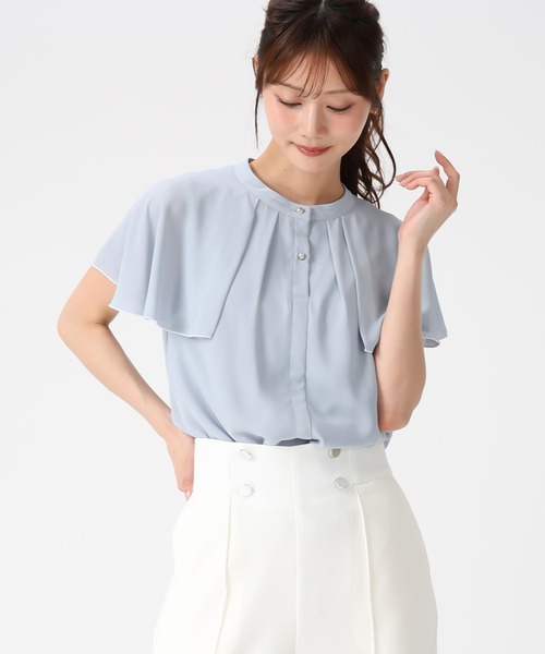 MISCH MASCH（ミッシュマッシュ） ブラウス シャツ 半袖 2026春夏新作