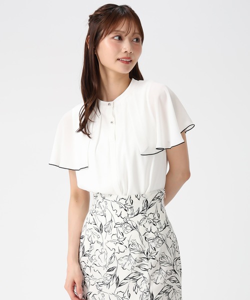 MISCH MASCH（ミッシュマッシュ） ブラウス シャツ 半袖 2026春夏新作