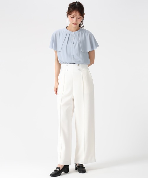 MISCH MASCH（ミッシュマッシュ） ブラウス シャツ 半袖 2026春夏新作
