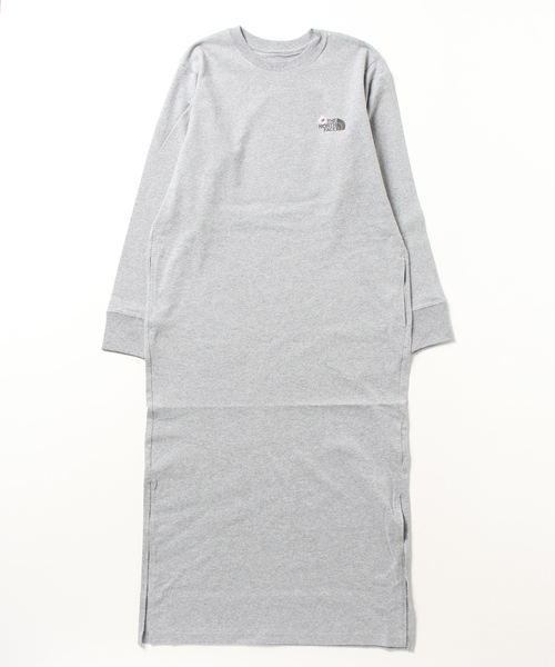 「THE NORTH FACE」 長袖ワンピース M ブラック レディース_画像2