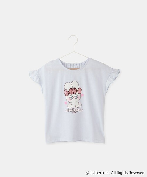ビック 子供服、レディースまとめ売り algy（アルジー） 子供服 ツイードりぼん ビスチェ＆リブ ロンT セット