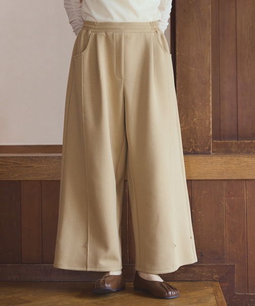 「OLUN」 スラックス SMALL ベージュ レディース_画像2
