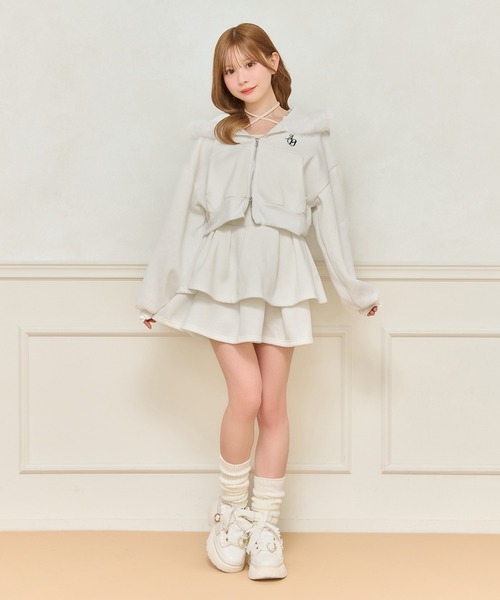 「apres jour」 セットアップ X-LARGE ブラック レディース_画像3