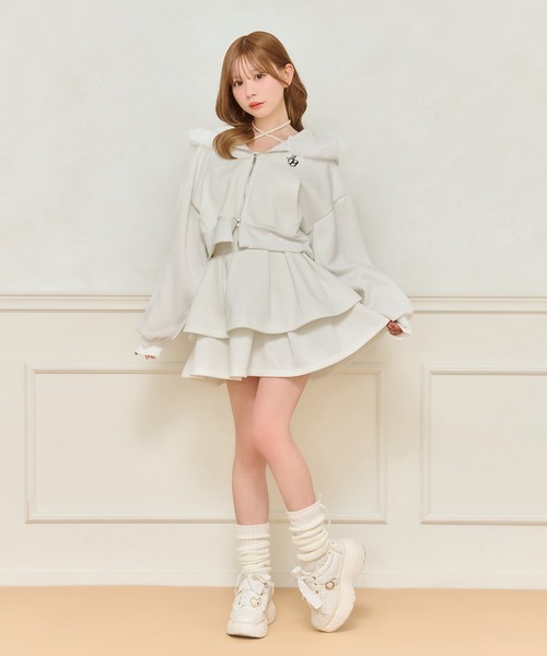 「apres jour」 セットアップ X-LARGE ブラック レディース_画像4