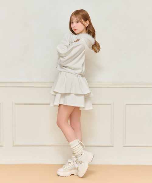 「apres jour」 セットアップ X-LARGE ブラック レディース_画像5