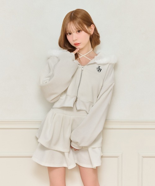 「apres jour」 セットアップ X-LARGE ブラック レディース_画像6