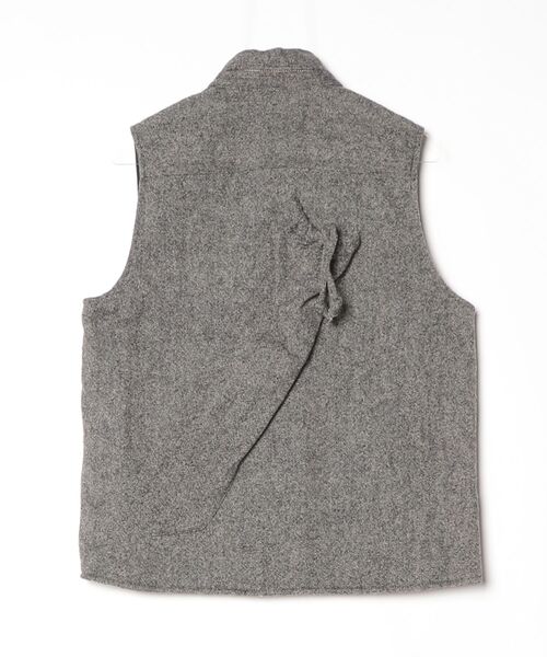 「Engineered Garments」 ベスト「BEAUTY&YOUTH UNITED ARROWSコラボ」 S グレー メンズ_画像2