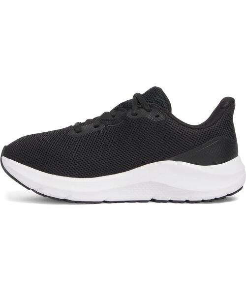 「UNDER ARMOUR」 ローカットスニーカー 23.5cm ブラック レディース_画像2