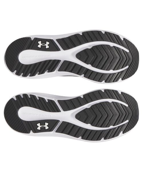 「UNDER ARMOUR」 ローカットスニーカー 23.5cm ブラック レディース_画像5