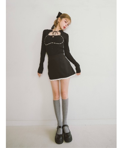 「Darich」 キュロット S ブラック レディース_画像8