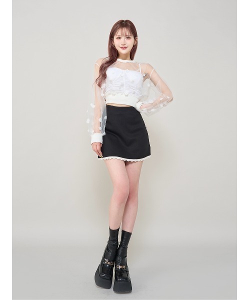 「Darich」 キュロット S ブラック レディース_画像9
