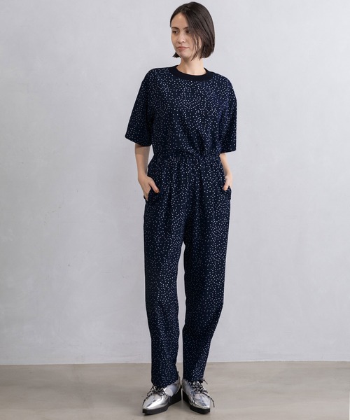 「MARECHAL TERRE」 イージーパンツ MEDIUM ブラック レディース_画像5