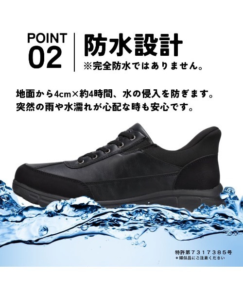 「CEDAR CREST」 ローカットスニーカー 27.0cm ブラック メンズ_画像7