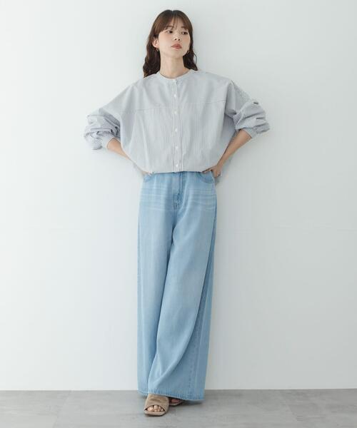 URBAN RESEARCH Sonny Label 長袖ブラウス FREE ホワイト レディース 