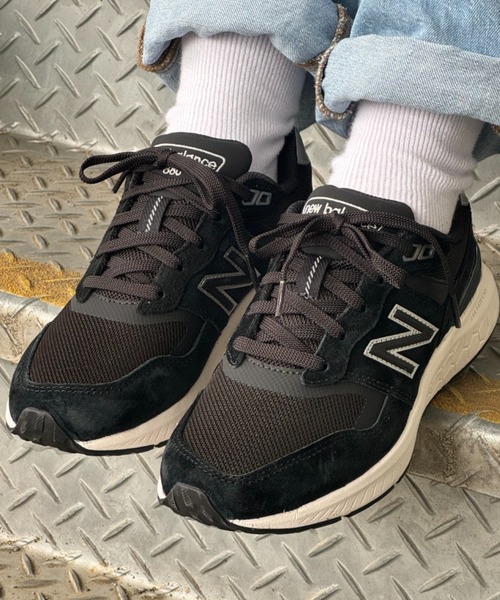 New Balance ブラックスニーカー New Balance（ニューバランス） ローカットスニーカー 22.5cm ブラック