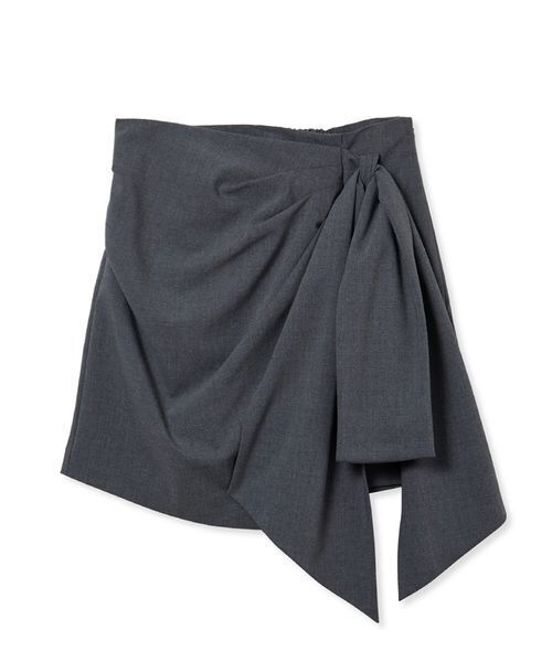 パンツ ボリュームリボンスカショーパン レディースの画像