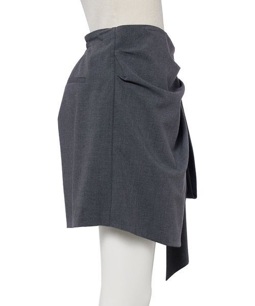 パンツ ボリュームリボンスカショーパン レディースの画像