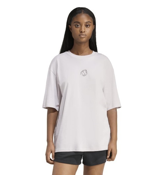 adidas（アディダス） adidas tシャツ 半袖 アニマル オーバーサイズ