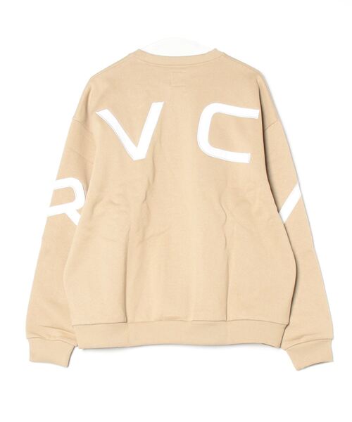 「RVCA」 スウェットカットソー M ブラック メンズ_画像2