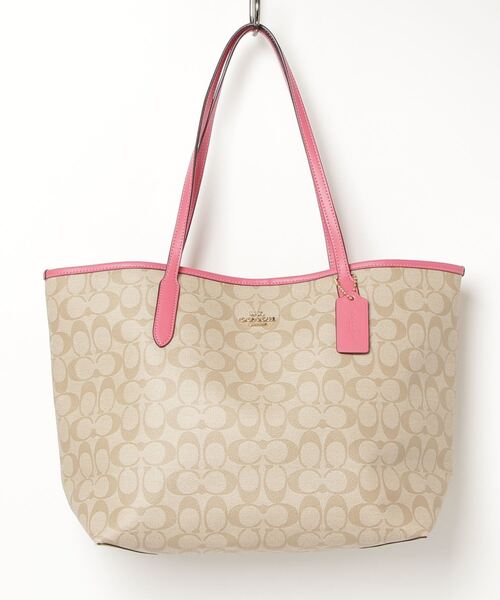 COACH（コーチ） トートバッグ - ベージュ レディース : ZOZOTOWN