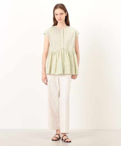 ブラウス シャツ ne Quittez pas Petit Flower ブラウス レディースの画像