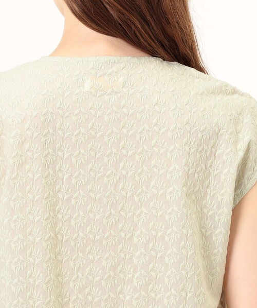 ブラウス シャツ ne Quittez pas Petit Flower ブラウス レディースの画像
