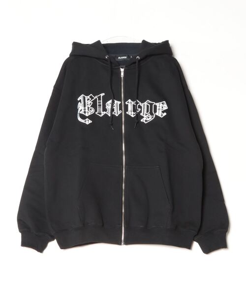 Xlarge ジップパーカー ブラック XLARGE（エクストラ ラージ） ジップアップパーカー X-LARGE ブラック