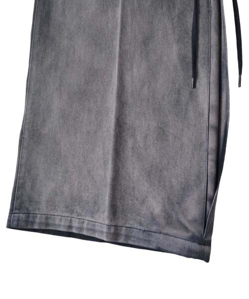 ジーンズ デニム デニムパンツ FADE COLOR LACE-UP PANTS レディース メンズの画像