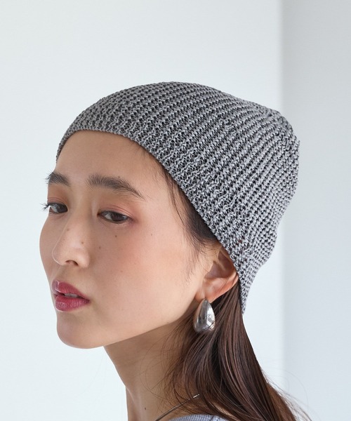 LEPSIM（レプシィム） ニット帽 ニットキャップ サマーニットビーニー
