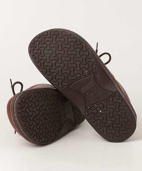「BIRKENSTOCK」 レザーシューズ 26.5cm ブラウン メンズ_画像3