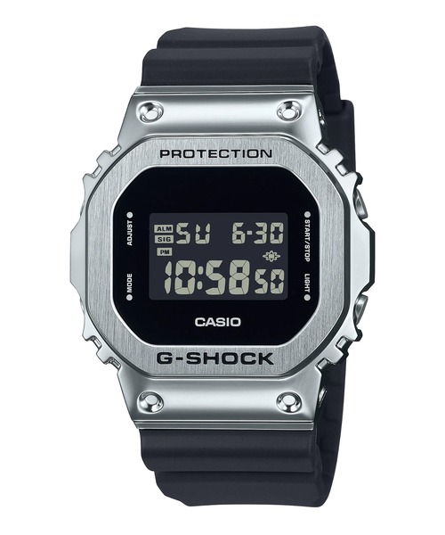 G-SHOCK デジタル腕時計 シルバー G-SHOCK 「G-SHOCK」 デジタル腕時計 FREE シルバー メンズ : ZOZOTOWN