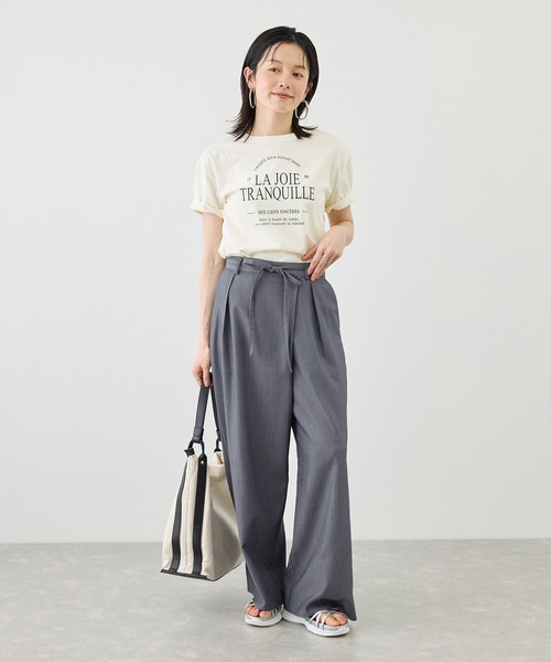 ROPE' PICNIC（ロペ ピクニック） ワイドパンツ パンツ 「ちゃんと+