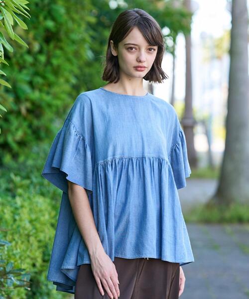 DRESSTERIOR（ドレステリア） ブラウス シャツ 半袖 「涼しく着映え 