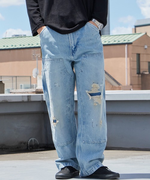 FAT デニムパンツ JUMBO(XXL) ブルー メンズ : ZOZOTOWN Yahoo!店
