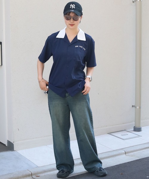 「おしゃれスタ」 「HALHAM」デニムパンツ M グレー メンズ_画像6