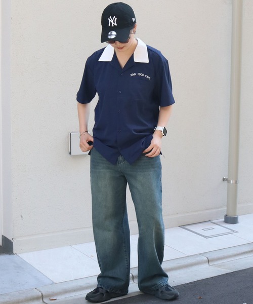 「おしゃれスタ」 「HALHAM」デニムパンツ M グレー メンズ_画像7